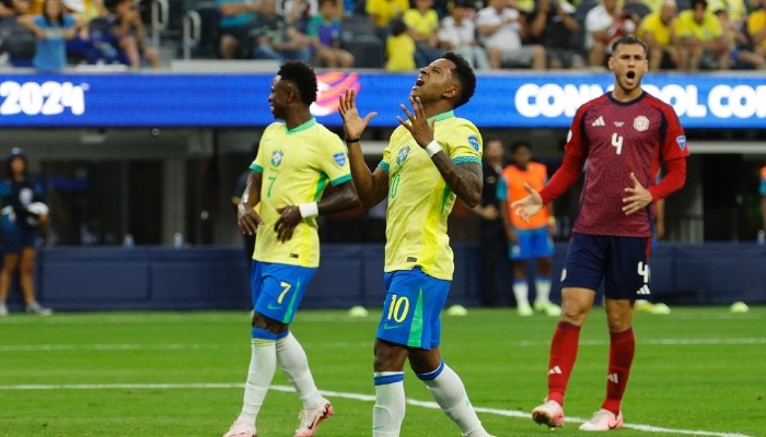 Brasil não sai do empate com Costa Rica na estreia da Copa América