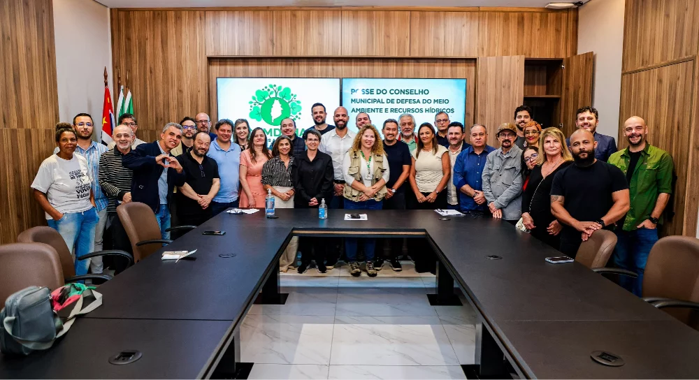 Osasco empossa novos integrantes do Conselho Municipal de Defesa do Meio Ambiente