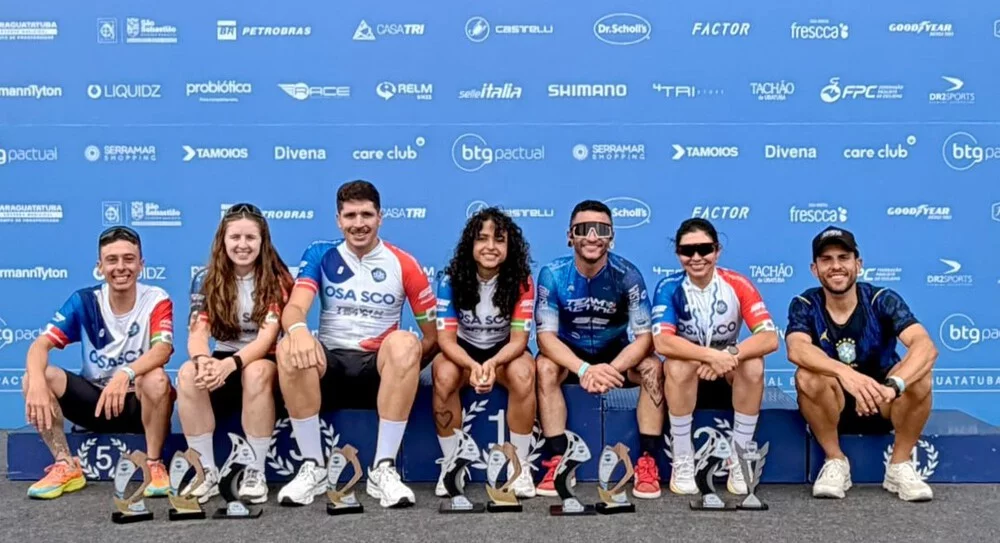 Ciclistas de Osasco conquistam títulos e pódios em competição em Caraguatatuba